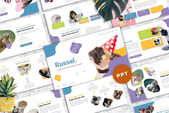 Download Russel - Pet Care Powerpoint Templates - Car Collection
