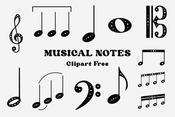Download Musical Notes Clipart Free - Art Collection
