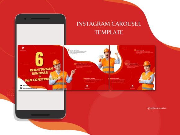 Download Instagram Carousel Template - Car Collection