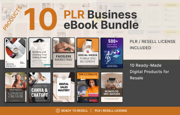 Download 10 Editable PLR EBooks for Online Biz - Biz Collection