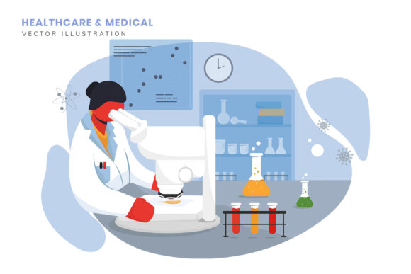 Download Medical Covid Vaccine Flat Illustration - Covid Collection