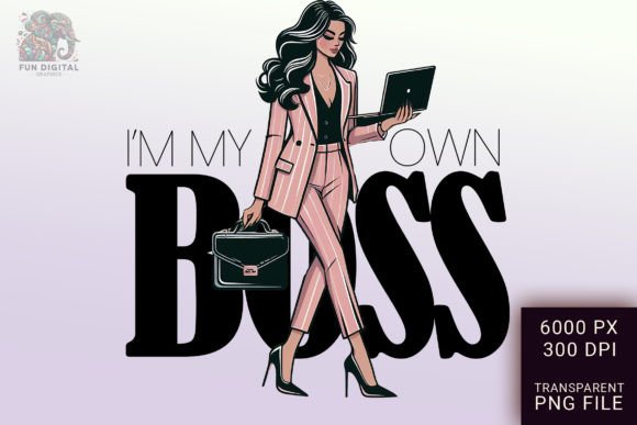 Download Girl Boss Entrepreneur Businesswoman Art - Art Collection