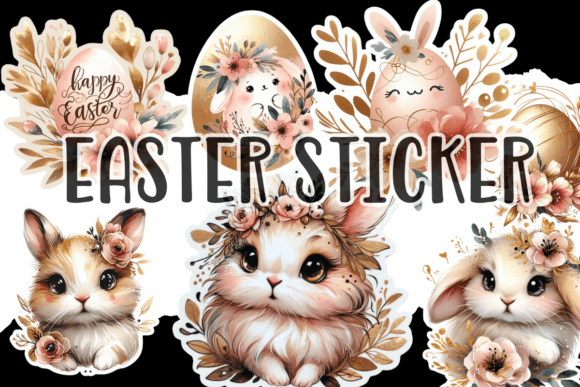 Download Easter Sticker Nude Colors Cliparts - Art Collection
