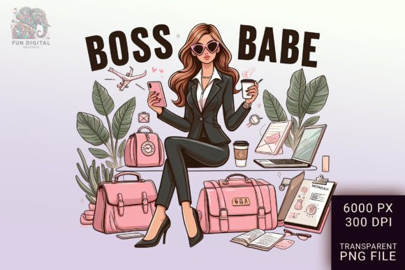 Download Girl Boss Entrepreneur Businesswoman Art - Art Collection