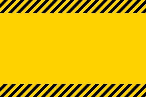 Download Black and Yellow Warning Line Vector - Warning Collection