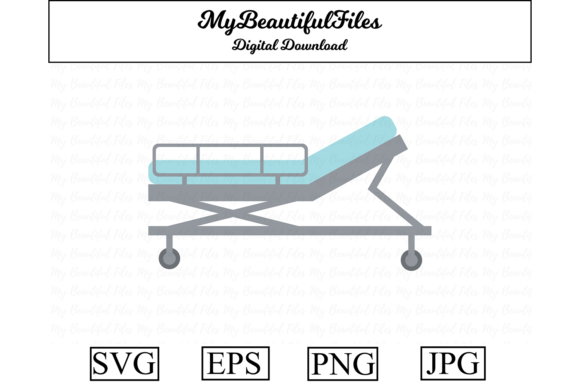 Download Hospital Bed Clipart Illustration - Art Collection