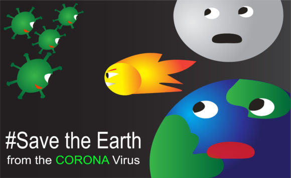 Download Save the Earth from the Corona Virus - Art Collection