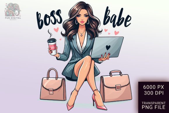 Download Girl Boss Entrepreneur Businesswoman Art - Art Collection