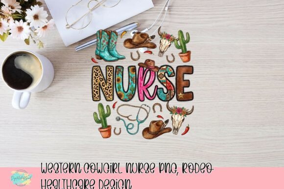 Download Western Cowgirl Nurse PNG, Rodeo Healthcare Design - Car Collection