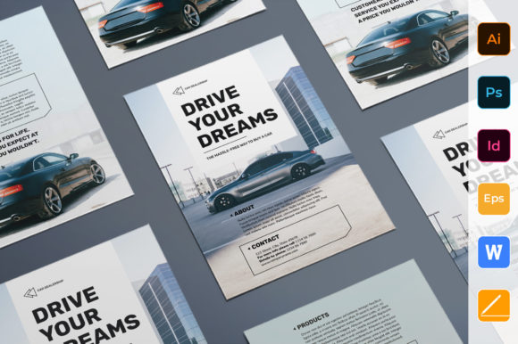 Download Car Dealership Flyer Template - Car Collection