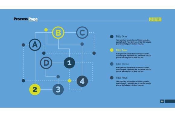 Download Labyrinth Flowchart Slide Template. Busi - Art Collection
