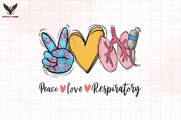 Download Peace Love Respiratory Clipart PNG - Art Collection