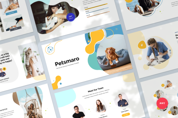 Download Pet Care PowerPoint Template - Car Collection