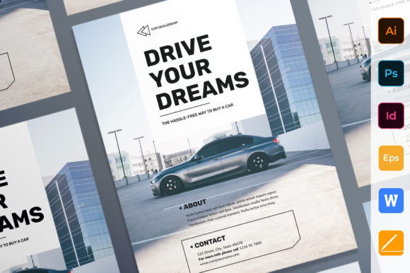 Download Car Dealership Poster Template - Car Collection