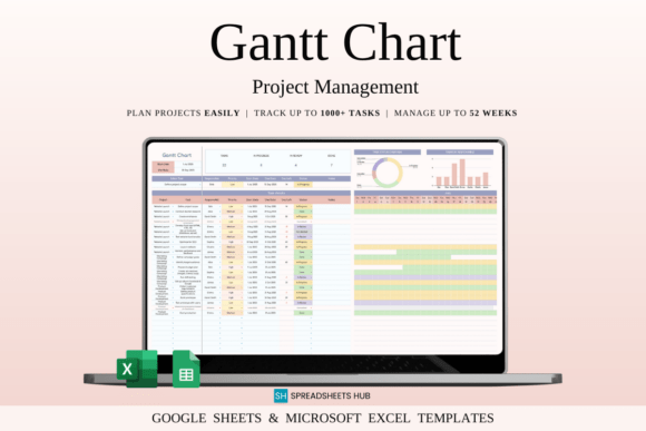 Download Gantt Chart Project Management Template - Art Collection