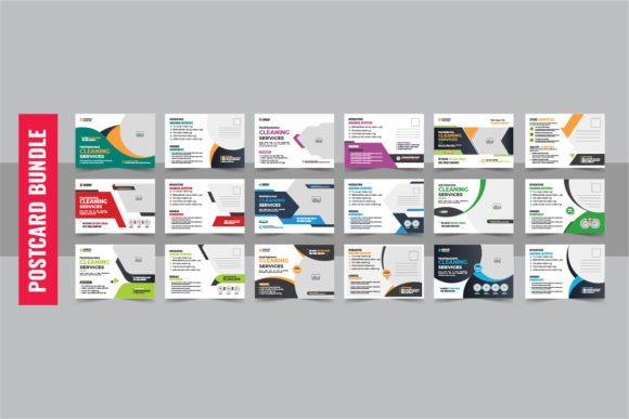Download Cleaning Service Postcard Template - Car Collection