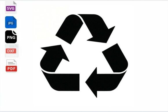 Download Recycle Symbol SVG Clipart Eco Friendly - Art Collection
