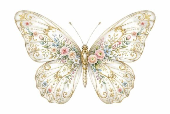 Download Watercolor Butterfly Wedding Clipart - Art Collection