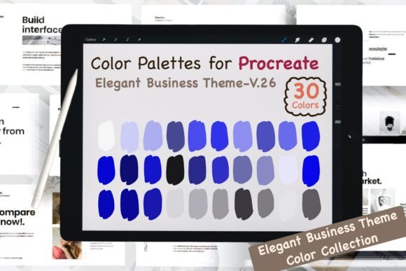 Download Procreate Color Palettes-Elegant Biz V26 - Biz Collection
