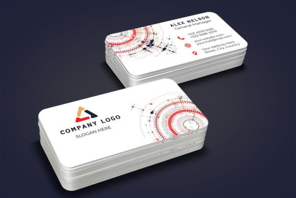 Download Abstract Hi Tech Business Card Design Te - Car Collection