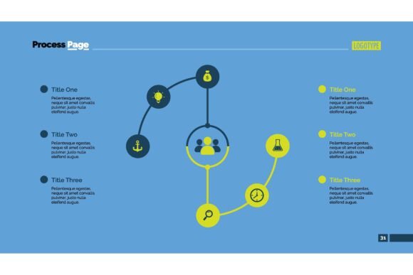 Download Creative Flowchart Slide Template. Proce - Art Collection