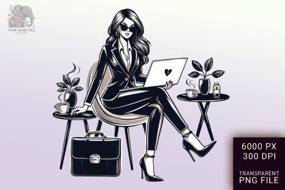 Download Girl Boss Entrepreneur Businesswoman Art - Art Collection