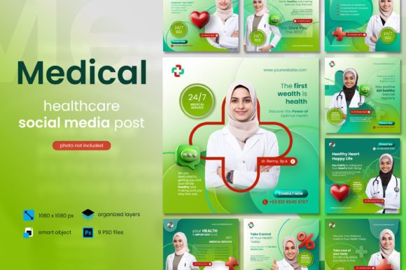 Download Medical and Healthcare Square Banner - Car Collection