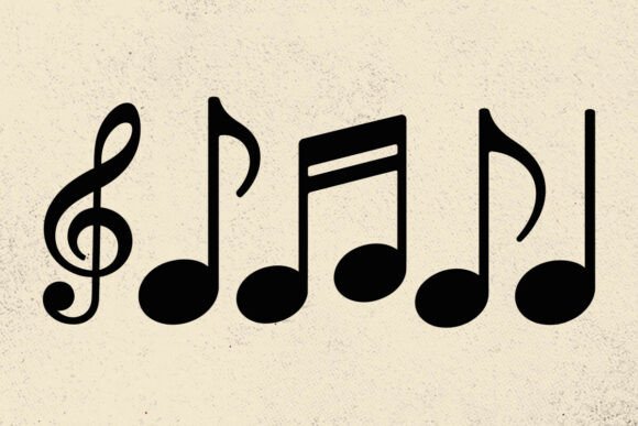 Download Music Notes SVG, Musical Notes Clipart - Art Collection
